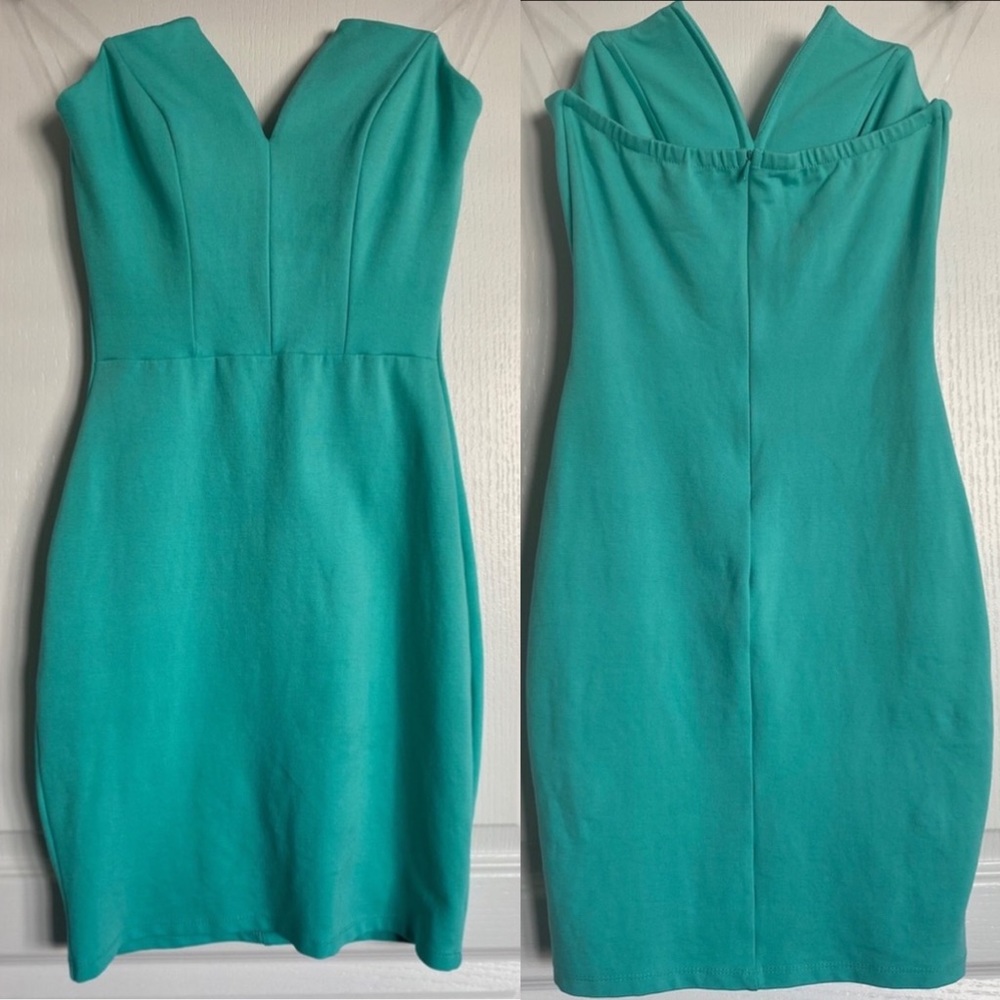 Lulu’s | Strapless Mint Dress